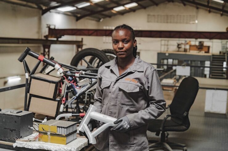 Image for Women made: Africa’s electric motorbike revolution